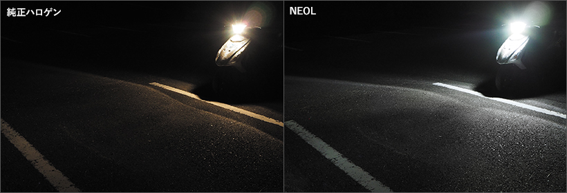 原付き・ミニバイク用LEDヘッドライト『NEOL（ネオル）』／HIDキット｜LEDヘッドライト販売のスフィアライト